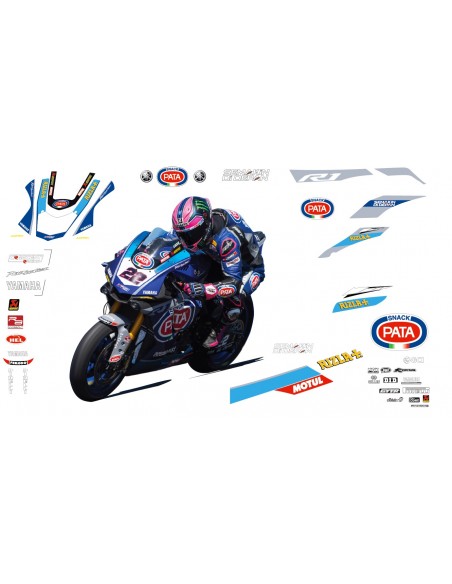 Kit déco racing réplica | Yamaha SBK 2019 team Pata