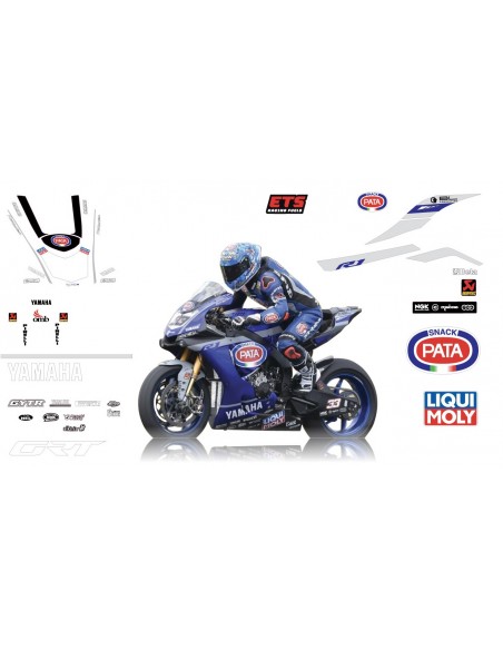Kit déco racing réplica | Yamaha SBK 2019 team GRT