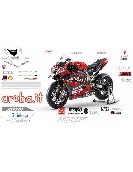 Kit déco racing réplica | Ducati SBK 2021 team Aruba