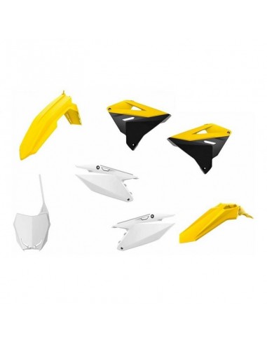 Kit plastiques Polisport restylé | Suzuki RM125 et RM250 2001-2008