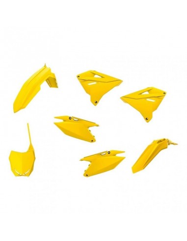 Kit plastiques Polisport restylé | Suzuki RM125 et RM250 2001-2008