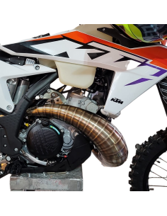 Pot usine inox roulé/soudé | KTM EXC250 et EXC300 TPI 2024-