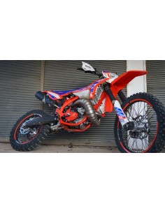Pot usine inox roulé/soudé | Beta RR Racing 250 et 300 2015-2024