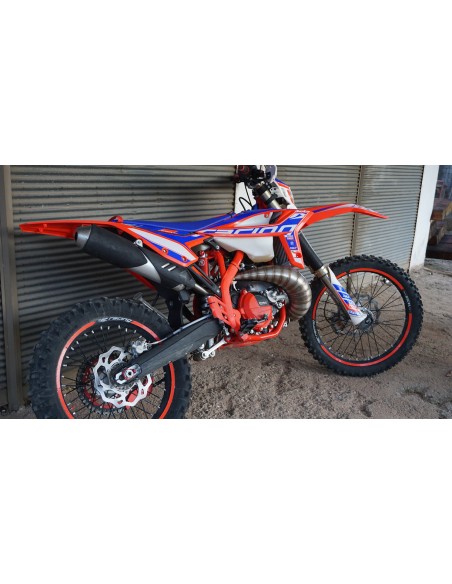 Pot usine inox roulé/soudé | Beta RR Racing 250 et 300 2015-2024