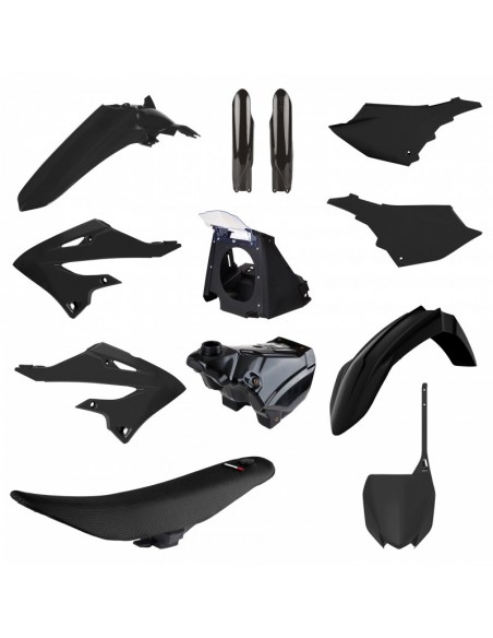 Kit plastiques Polisport restylé type YZ 2022-2024| Yamaha YZ125 et YZ250 2002-2021