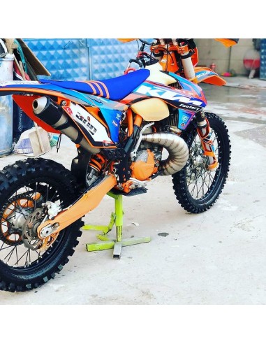 Pot usine inox roulé/soudé | KTM EXC250 et EXC300 2012-2016