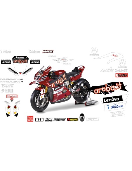 Kit déco racing réplica | Ducati SBK 2025 team Aruba